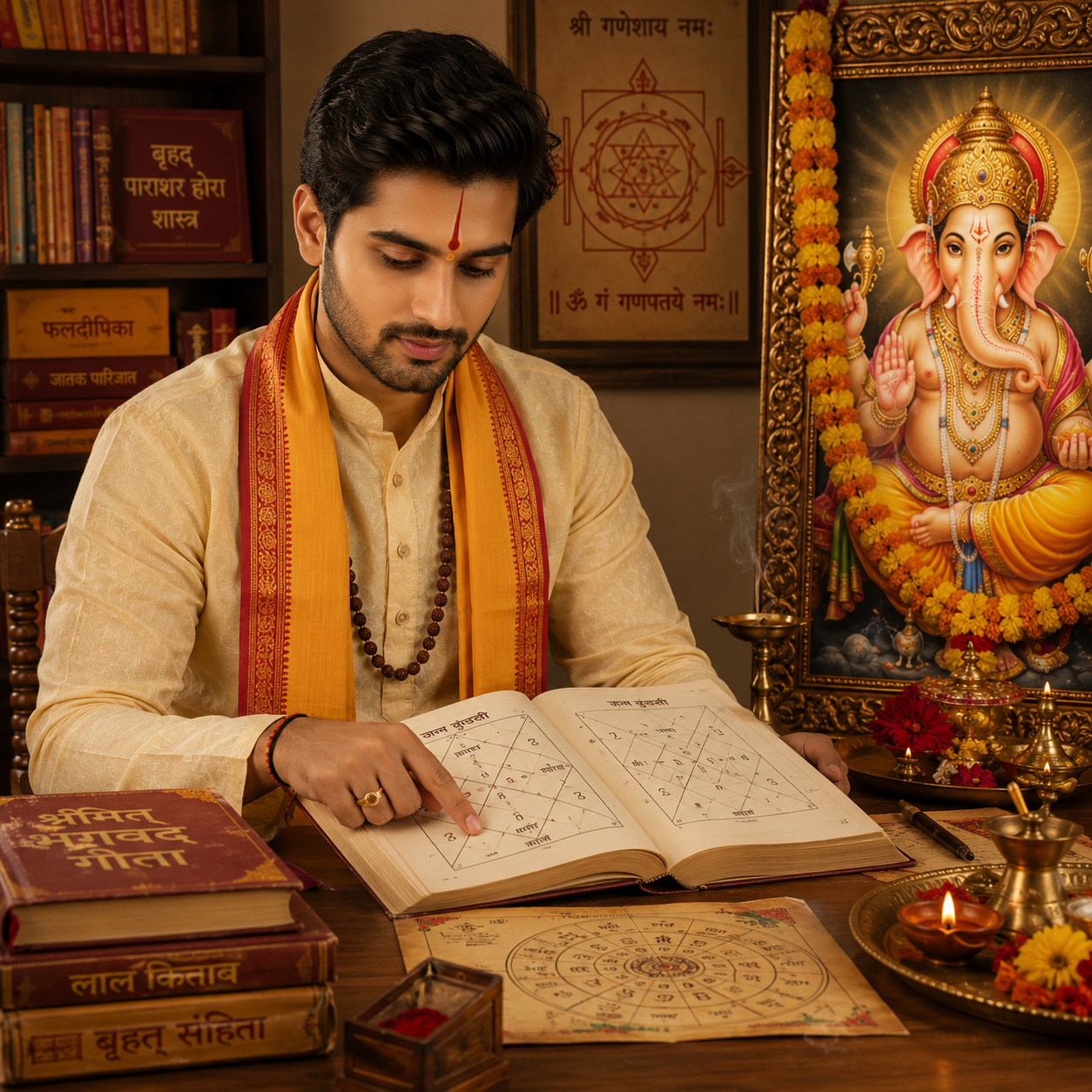 Astrologer Omprakash Shastri